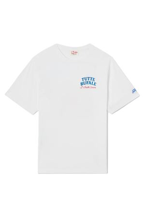 T-Shirt In Cotone Portland Man Con Stampa Frontale e Posteriore MC2 SAINT BARTH | T-shirt | PRL000201227L